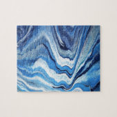 Geodeの青い輝き ジグソーパズル (横)