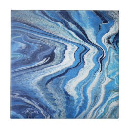 Geodeの青い輝き タイル