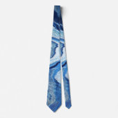 Geodeの青い輝き ネクタイ (正面)