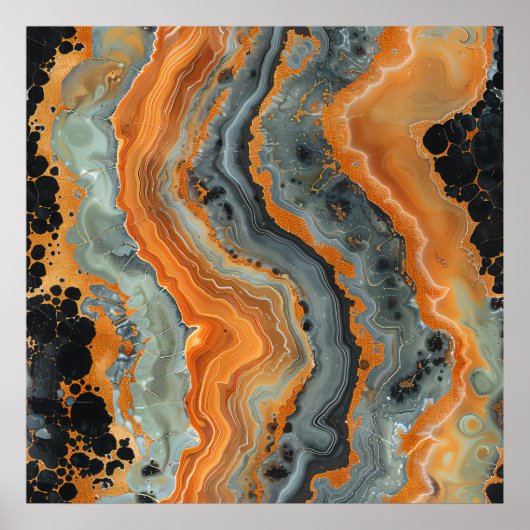 Geodeアートポスター ポスター (正面)