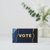 Geode Blue Gilded Vote 名刺 (スタンド正面)