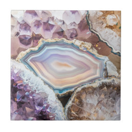 Geode Crystal| Crystal Photo Tile タイル