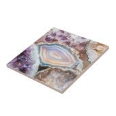 Geode Crystal| Crystal Photo Tile タイル (側面)