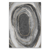 Geode Gemstone Agateの結婚挿入カード テーブルナンバー (裏面)