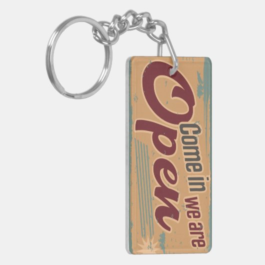 Geöffnet キーホルダー (正面左)