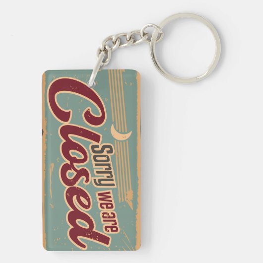 Geöffnet / Geschlossen キーホルダー (裏面)