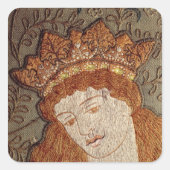 Geoffrey Chaucerの『善女の伝説』 スクエアシール (正面)