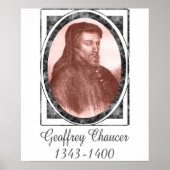 Geoffrey Chaucer ポスター (正面)