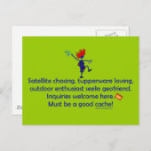 GeoFriendの希望 ポストカード (正面/裏面)