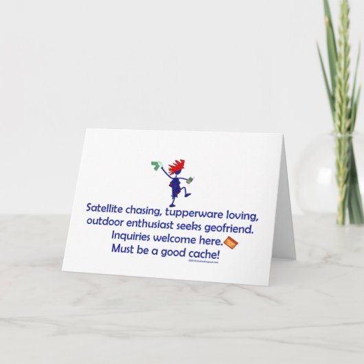 GeoFriendはほしかったでした カード (正面)