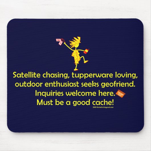 GeoFriendはほしかったでした マウスパッド (正面)