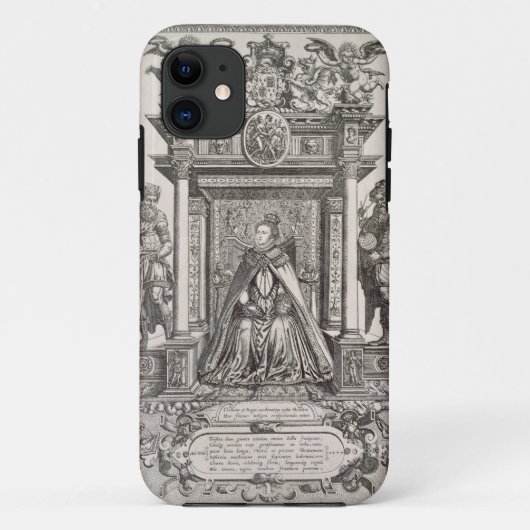 Geograpのパトロンとしてエリザベス女王一世(1533-1603年) Case-Mate iPhoneケース (裏面)