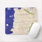 「Geographiaからのスペインそしてポルトガルの地図、 マウスパッド (マウス)