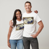 「Geographiaからの知られていた世界の地図、 Tシャツ (ユニセックス)