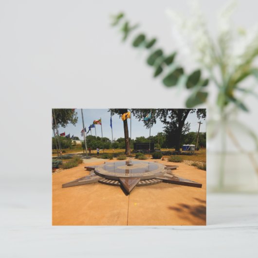 Geographical Center Monument, Belle Fourche, SD ポストカード (スタンド正面)