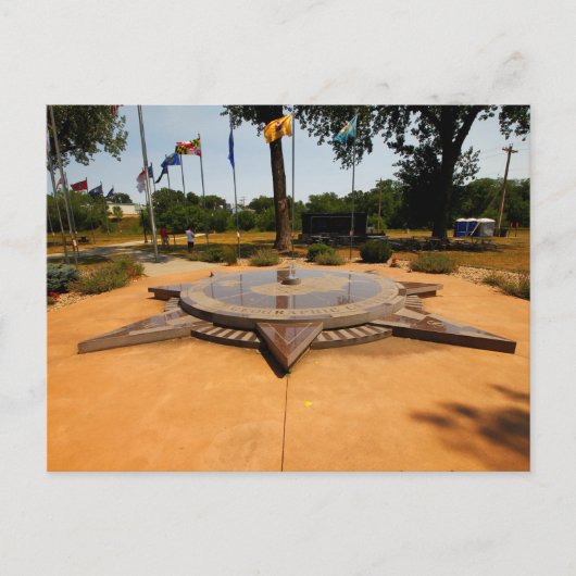 Geographical Center Monument, Belle Fourche, SD ポストカード (正面)