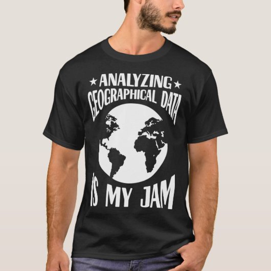 Geographical Mapping Cartography World Map Tシャツ (正面)