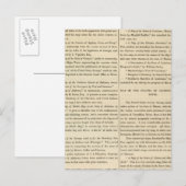 Geographical Memoirは続いた ポストカード (正面/裏面)