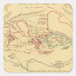Geographie des Grecsの原住民 スクエアシール