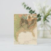 Geolの地図米国 ポストカード (スタンド正面)