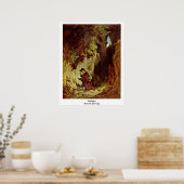 Geologist By Carl Spitzweg ポスター (キッチン)