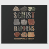 Geologist Mineral Geode Rock Collector Geology ラッピングペーパー (フラット)