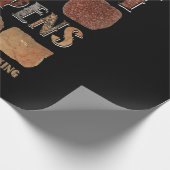 Geologist Mineral Geode Rock Collector Geology ラッピングペーパー (角)