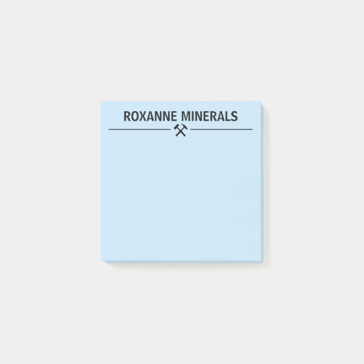 Geologist's Custom ポストイット (正面)