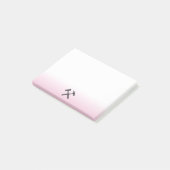 Geologist's Rock Hammer Logo ポストイット (アングル)