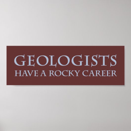 Geologists: Rocky Career ポスター (正面)