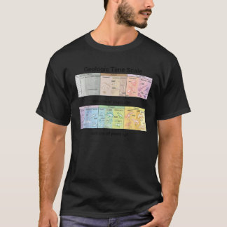 Geology Geologic Time Scale Geologist Rock Collect Tシャツ
