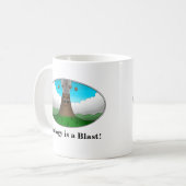Geology is a Blast! カートゥーン火山 コーヒーマグカップ (正面左)