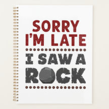 Geology Rockhound残念ながら私は岩を見て遅れた