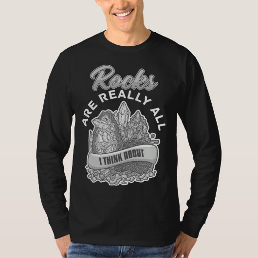 Geology Rockhounding Rock Geode Geologist Collecto Tシャツ (正面)