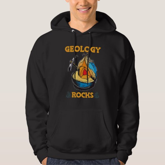 Geology Rocks パーカ (正面)