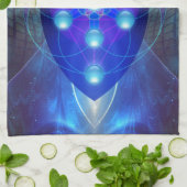 Geometree -生命の樹 キッチンタオル (折り畳み)