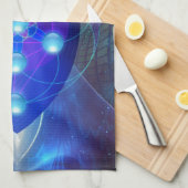 Geometree -生命の樹 キッチンタオル (四つ折り)