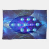 Geometree -生命の樹 キッチンタオル (横)