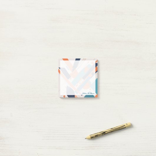 Geometría Atrevida ポストイット (デスク上)