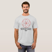 Geometria com frase tシャツ (正面フル)