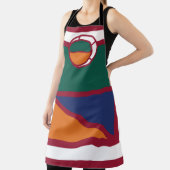 Geometria de Geomesky by Masanser Pixelat エプロン (インサイチュ)