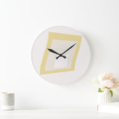 Geometria de Geomesky by Masanser Pixelat ラージ壁時計 (ホーム)