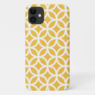 Geometric 太陽の Yellow iPhone、Plus、Proケース iPhone 11 ケース
