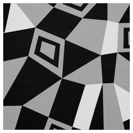 Geometric Abstract 050919 - グレー ファブリック (見本)