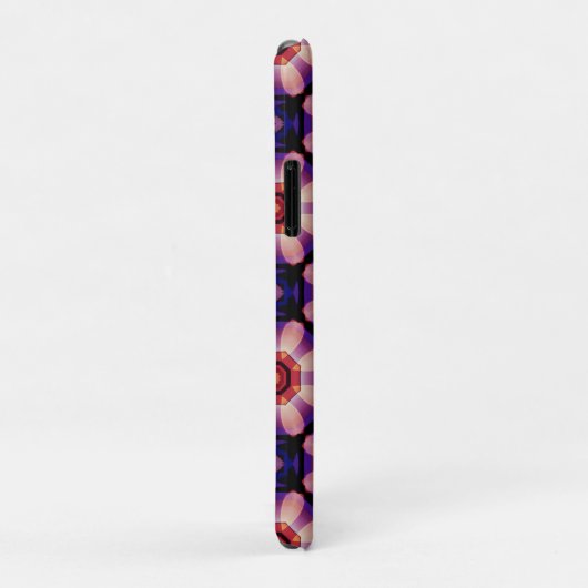 Geometric Abstract Floral Case-Mate iPhoneケース (裏面/右)