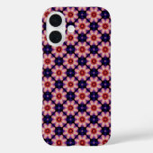 Geometric Abstract Floral Case-Mate iPhoneケース (裏面)