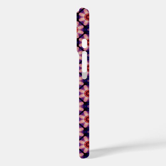 Geometric Abstract Floral Case-Mate iPhoneケース (裏面 / 左)