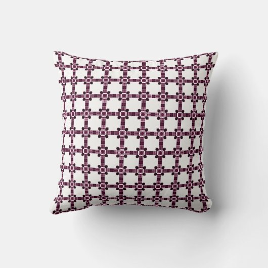Geometric Abstract Pattern クッション (裏面)