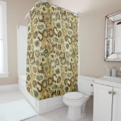 Geometric Abstract Shapes シャワーカーテン (インサイチュ)