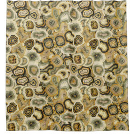 Geometric Abstract Shapes シャワーカーテン